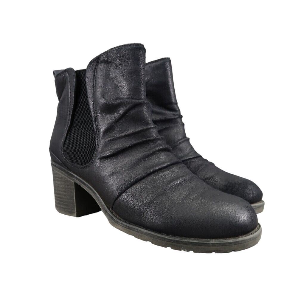 BareTraps Shoes Womens 6.5 Booties Drennan Distressed Slouchy Ankle Boot Fashion